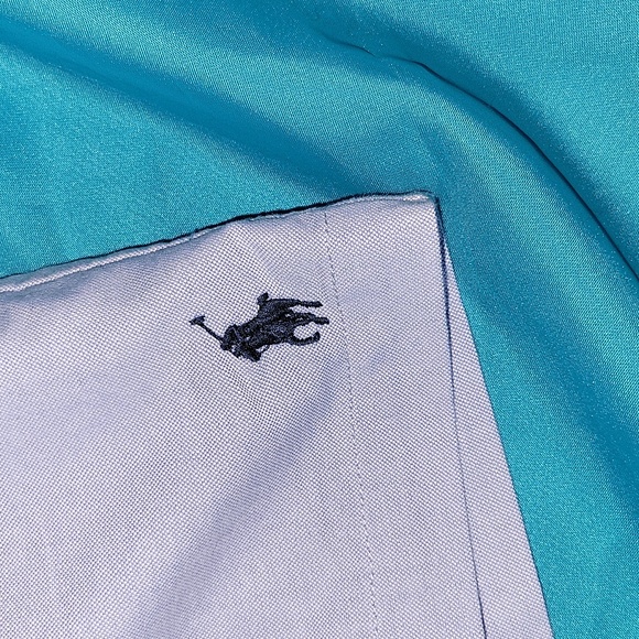 Ralph Lauren blue shorts size 4 - Picture 3 of 9